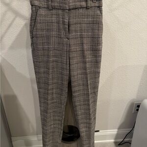 H&M Black and White Houndstooth Trousers